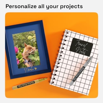 ARTISTRO Permanent Metallic Markers Set of 2 Gold Silver