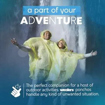 Wealers Rain Ponchos - Bulk Pack Waterproof Emergency Gear