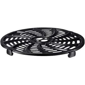 Gourmia Air Fryer Oven Digital Display 6 Quart Large AirFryer Cooker 12 Touch Cooking Presets, XL Air Fryer Basket 1500w Power Multifunction Stainless Steel FRY FORCE 360° (6 QT)