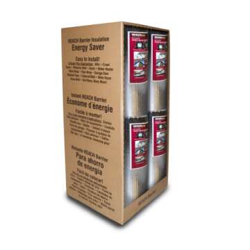 Reach Barrier DD24025 Double Reflective Air, Polyethylene Insulation Roll, (2 ft x 25 ft), Sound Red...