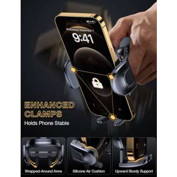 TORRAS Cell Phone Holder Car Mount for Thick Cases