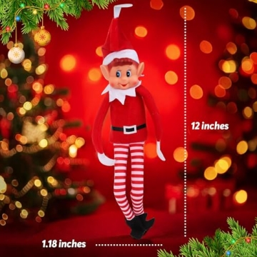 Affordable Christmas Bad Elf Plush Toy for Holiday Fun