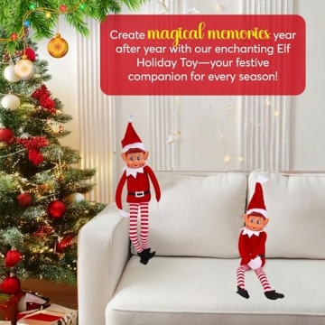 Affordable Christmas Bad Elf Plush Toy for Holiday Fun