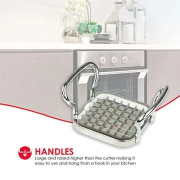 Stainless Steel French Fry Cutter Stylish and Versatile