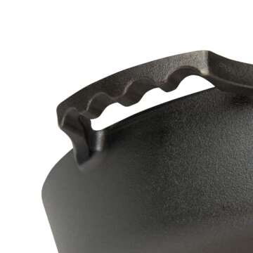 Bruntmor 16-Inch Pre-Seasoned Cast Iron Skillet