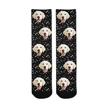 Personalized Pet Face Socks for Men and Women - Fun Gift Idea