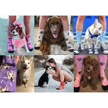 Personalized Pet Face Socks for Men and Women - Fun Gift Idea