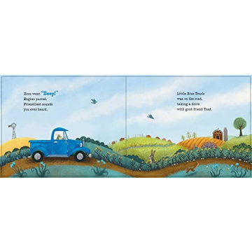 Little Blue Truck Friendship Book for Kids - Age 1-6