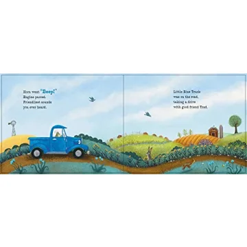 Little Blue Truck Friendship Book for Kids - Age 1-6