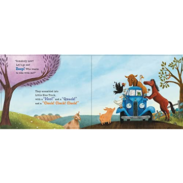 Little Blue Truck Friendship Book for Kids - Age 1-6