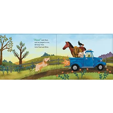 Little Blue Truck Friendship Book for Kids - Age 1-6