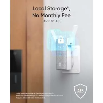 eufy Video Smart Lock S330, 3-in-1 Camera+Doorbell+Fingerprint Keyless Entry Door Lock, Smart Wi-Fi Deadbolt for Front Door, App Remote Control, No Monthly Fee, SD Card Required, Chime Included