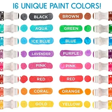 Washable Dot Markers for Kids 16 Pack Creative Art Supplies