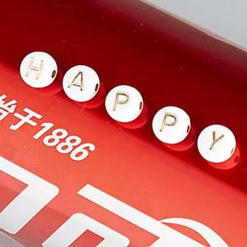 500 Pcs Acrylic Alphabet Letter Beads for Jewelry Making