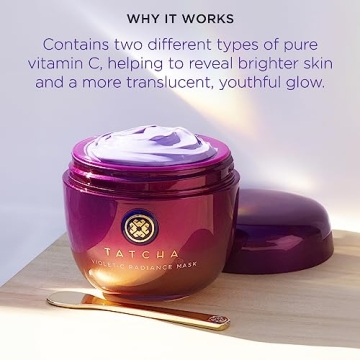 TATCHA Violet-C Radiance Mask for Soft Glowing Skin