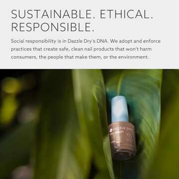 Dazzle Dry Nail Lacquer (Step 3) - Prima Ballerina - A sheer and milky delicate pink that makes a beautiful French base. (0.5 fl oz)