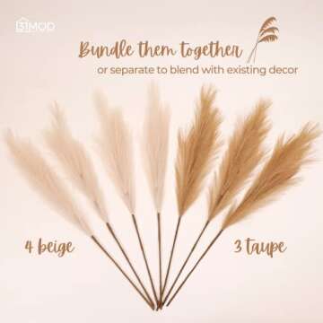 Buy 31Mod Faux Pampas Grass - 30" No-Shedding Decor