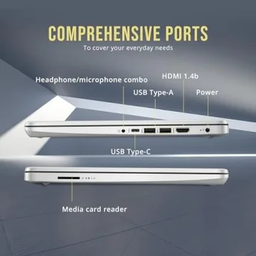 HP Stream 14" Laptop with Office 365 and Win 11 S