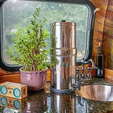 Travel Berkey Water Filter for Camping and Home Use