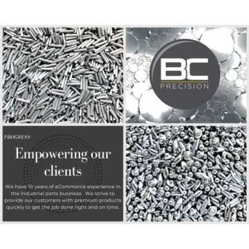 1 LB 1/8" Stainless Steel Tumbling Media Shot Jewelers Mix - Perfect for Finishing Jewelry