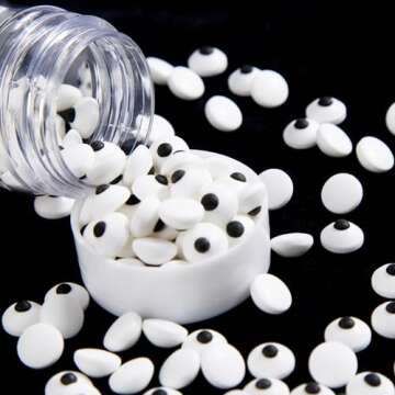 Sentovac Small Candy Eyes | Edible Decorations for Festive Baking
