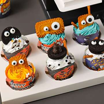 Sentovac Candy Eyes for Fun and Safe Baking Sprinkles