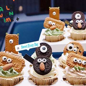 Sentovac Candy Eyes for Fun and Safe Baking Sprinkles