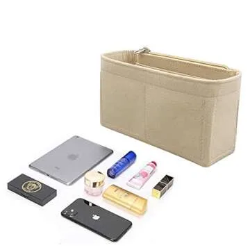 Lckaey Purse Organizer Insert for 22 Bags for Easy Organization