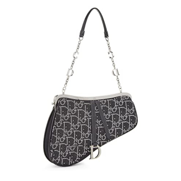 Dior Crystal Saddle Frame Clutch Mini - Elegant and Timeless.