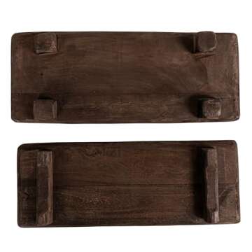 Creative Co-Op 22" L Decorative Found Wood Board (Each one Will Vary)