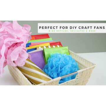 Flexicore Gift Wrap Tissue Paper 15x20 | 100 Pack | Aqua Teal