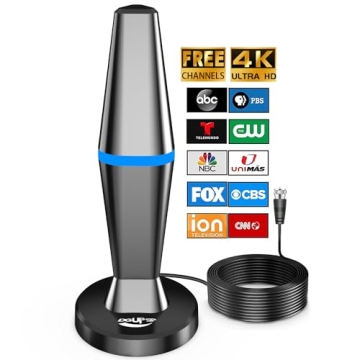 DGUPSP Digital TV Antenna - HD Indoor with Magnetic Base for 4K