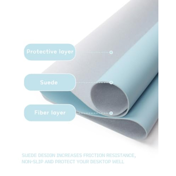 Stylish Non-Slip Desk Mat for Home and Office