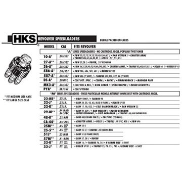 HKS Speedloader for .38 Special Revolvers - Enhance Reloading Speed