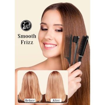 Slick Back Hair Brush Set for Flawless Styling