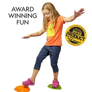 NATIONAL GEOGRAPHIC Balance Stepping Stones for Kids