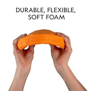 NATIONAL GEOGRAPHIC Balance Stepping Stones - Early Learning & Development for Kids with 5 Soft Stones