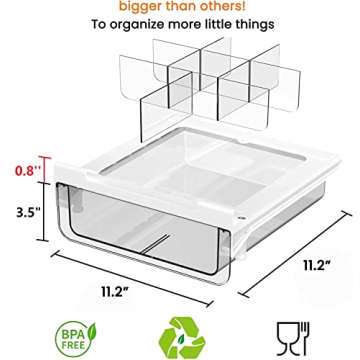 Vacane Under Shelf Pull Out Drawer - Smart Storage Organizer