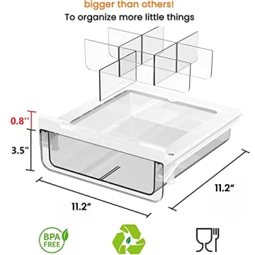 Vacane Under Shelf Pull Out Drawer - Smart Storage Organizer