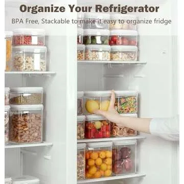 Melovom 12 Pcs Pop Food Storage Containers Airtight Food Storage Containers Set with Lids Kitchen Pantry Organization and Storage, 3.4Qt, 2.8Qt, 2.1Qt, 1.2Qt