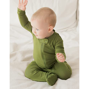 VAENAIT BABY Toddler Cozy Pajama Set in Olive
