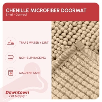 My Doggy Place Microfiber Dog Mat - Absorbent & Quick-Dry