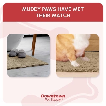 My Doggy Place Microfiber Dog Mat - Absorbent & Quick-Dry