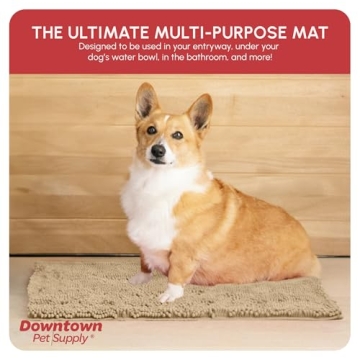 My Doggy Place Microfiber Dog Mat - Absorbent & Quick-Dry