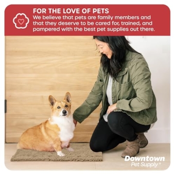 My Doggy Place Microfiber Dog Mat - Absorbent & Quick-Dry