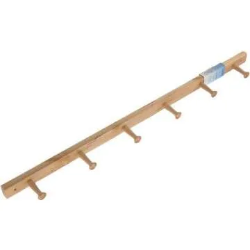 iDesign Wood Wall Mount Coat Rack - Organize Your Space