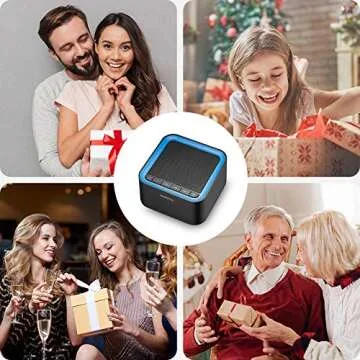 AVANTEK Noise Sound Machine for Sleeping, 20 Non-Looping High Fidelity Soothing Sounds with 30 Levels of Volume, 7 Timer Settings and Memory Function, Black