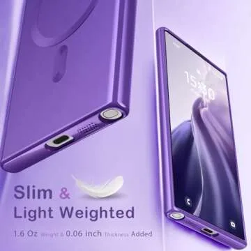 Amzfield Magnetic Phone Case for Samsung Galaxy S22 Ultra