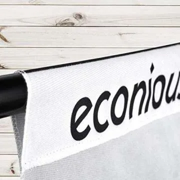 econious Wood Backdrop, 5x7ft Natural Wood Texture Photo Backdrops for Kids Birthday Party, Wedding, Photo and Video Shoot, Resistant Fleece-Like Cloth Fabric, with Rod Pocket (Backdrop Only)