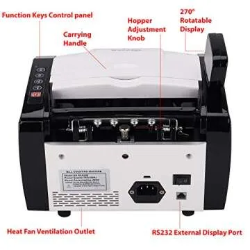 GStar Money Counter with Advanced Detection Technology